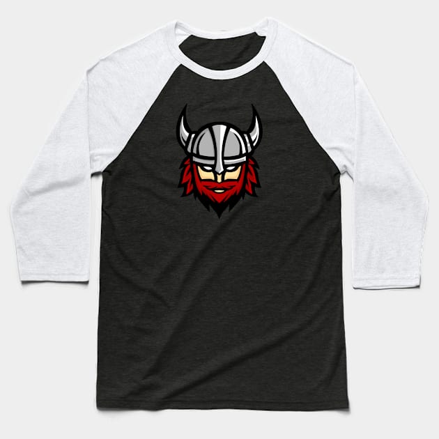 viking Baseball T-Shirt by Luckyart11